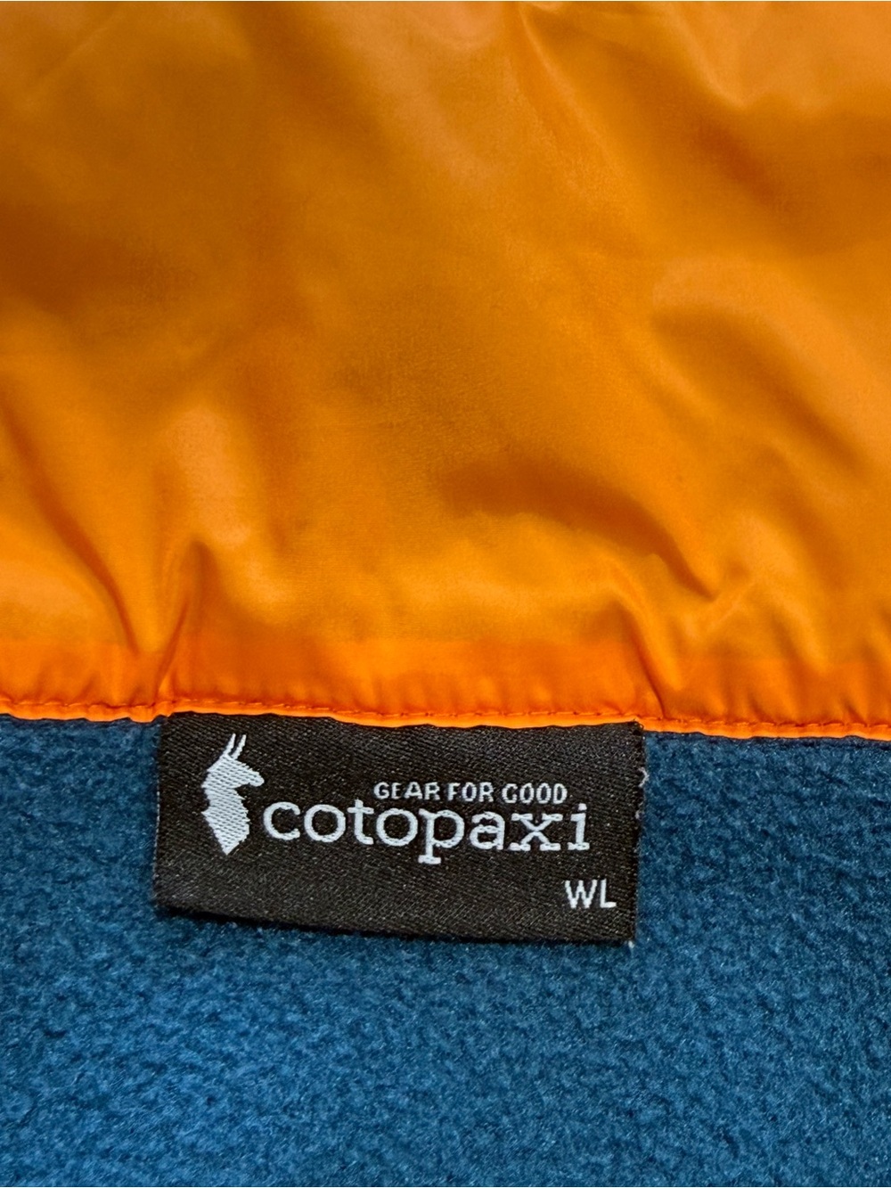Cotopaxi Womens Full Zip Fleece Colorblock Outdoor Hiking Gorpcore WL Large - Picture 5 of 6
